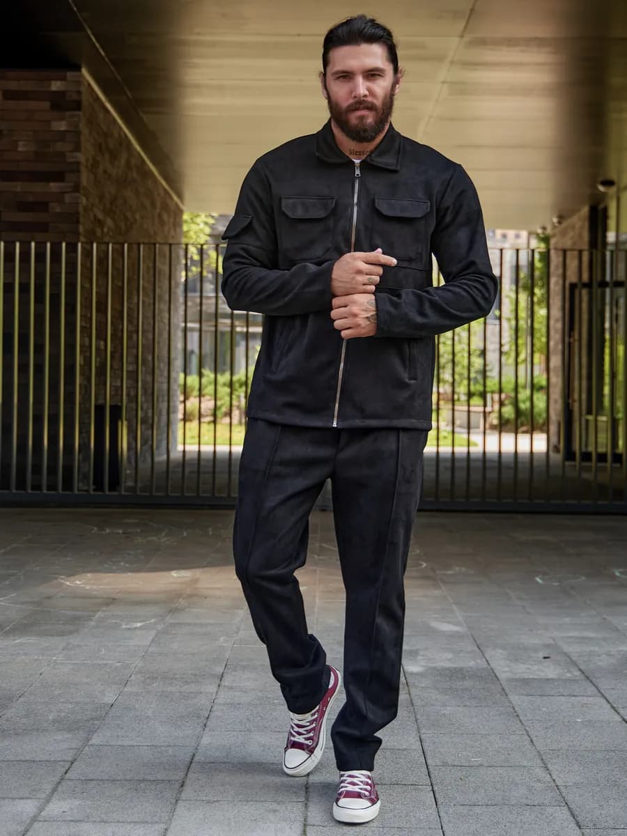 Костюм двойка old money спандекс