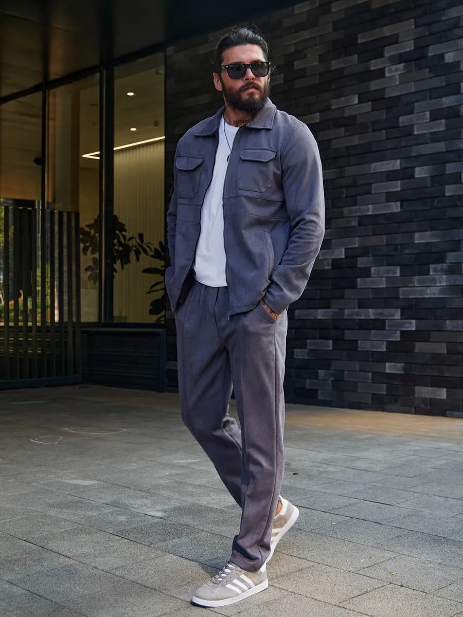 Костюм двойка old money спандекс