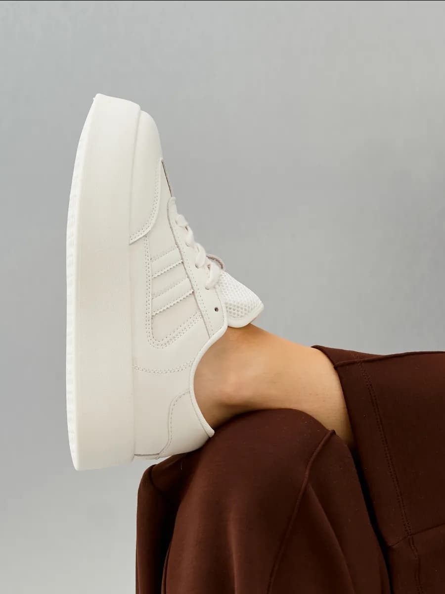 Кеды весенние на высокой подошве