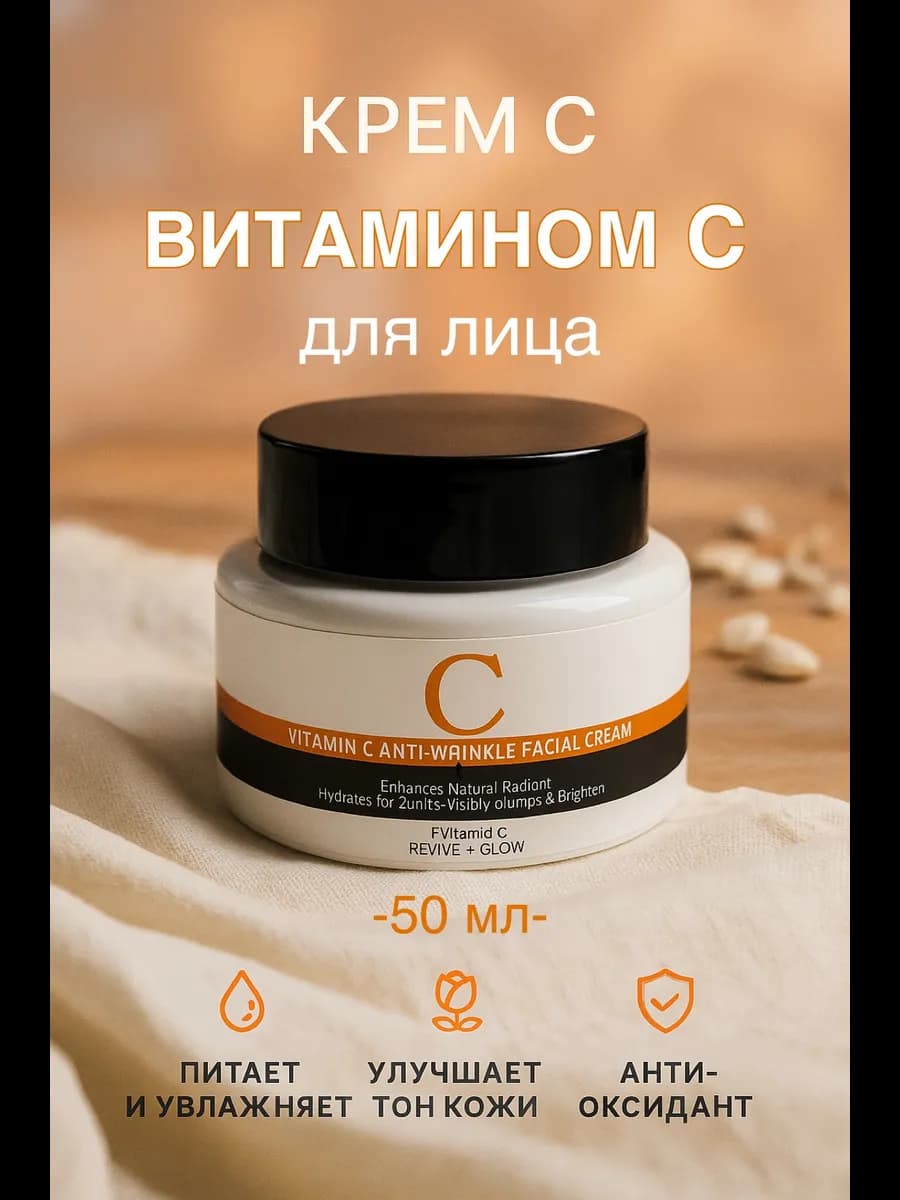 Крем для лица с витамином С