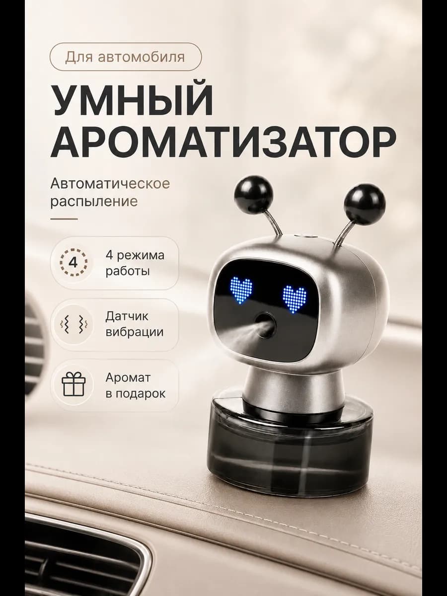 Автоматический ароматизатор в машину подарок мужчине