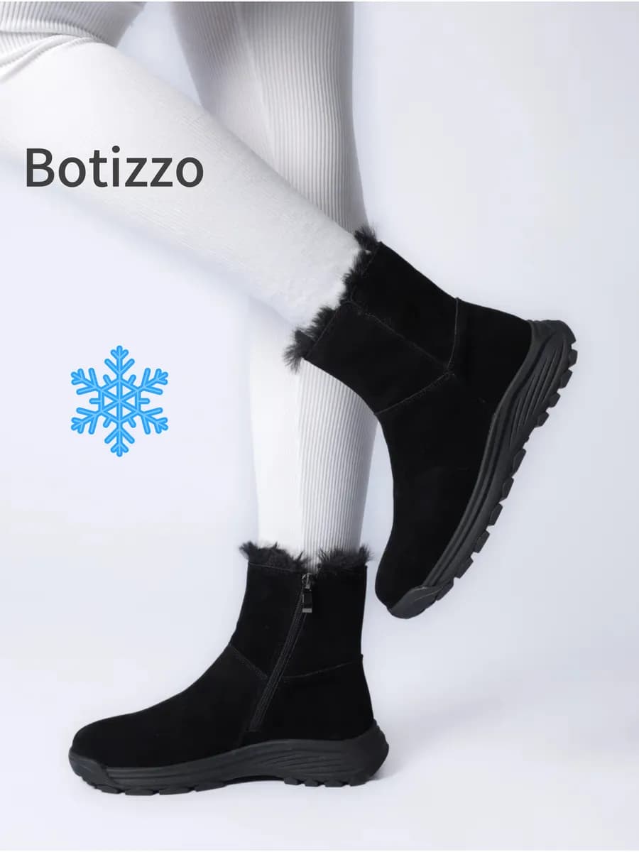 Полусапожки зимние натуральные