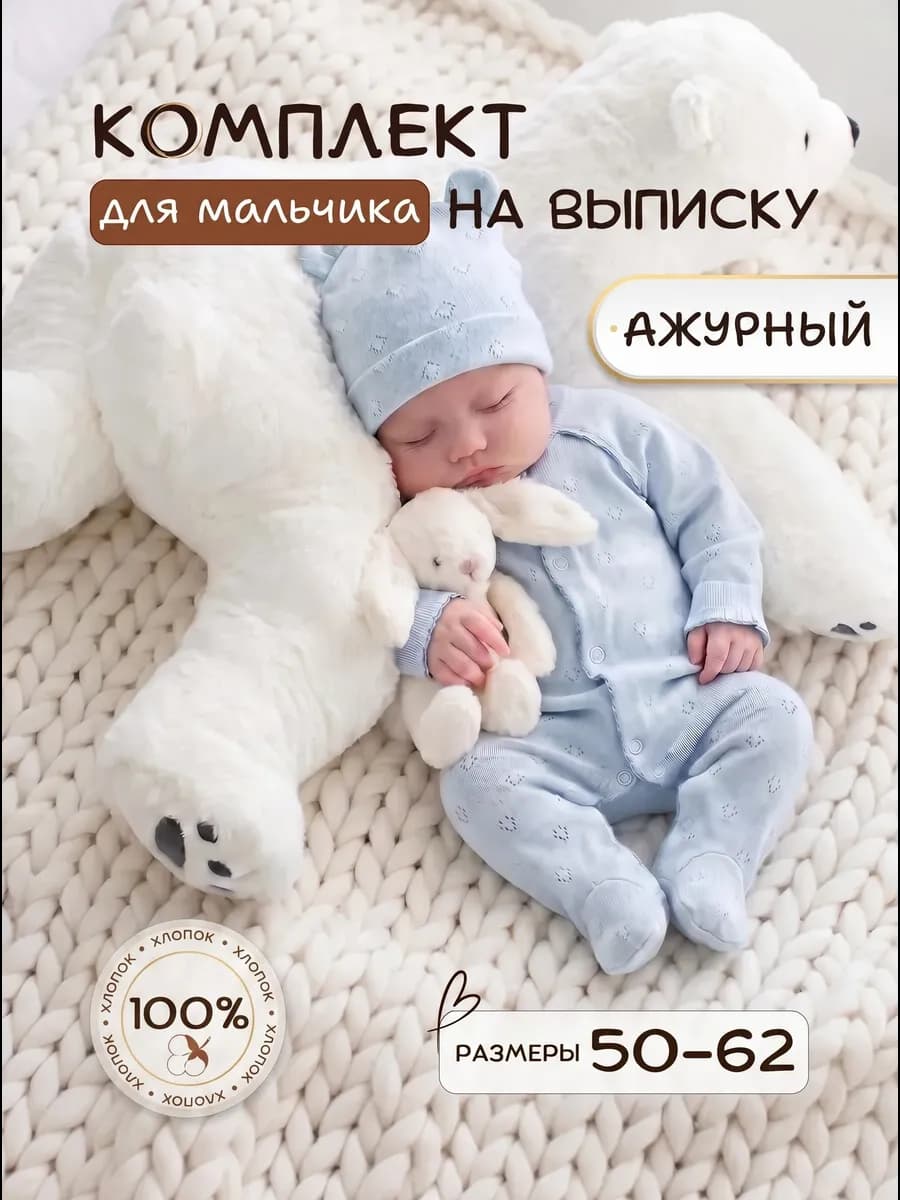Комплект на выписку новорожденного
