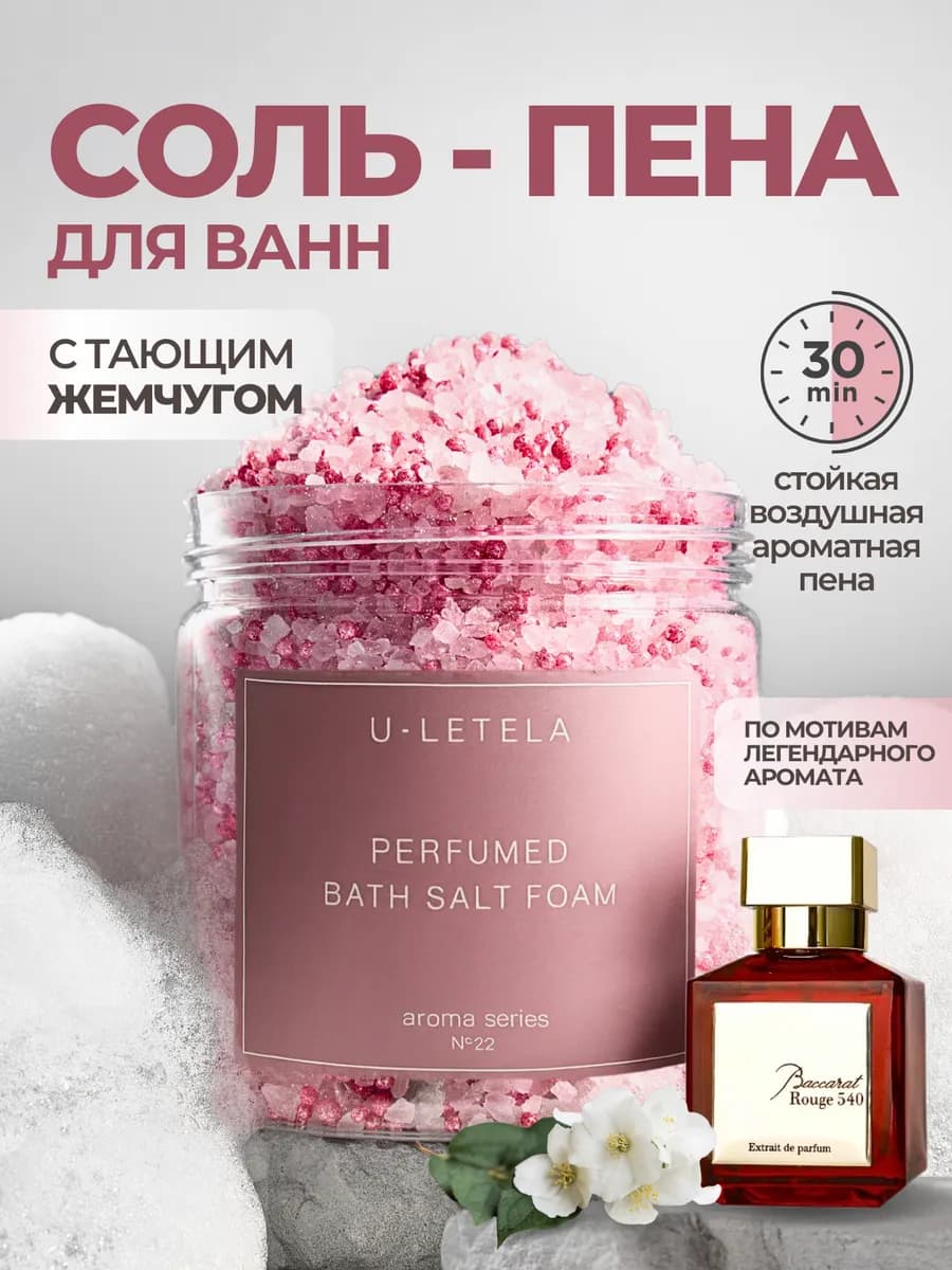 соль для ванны парфюмированная