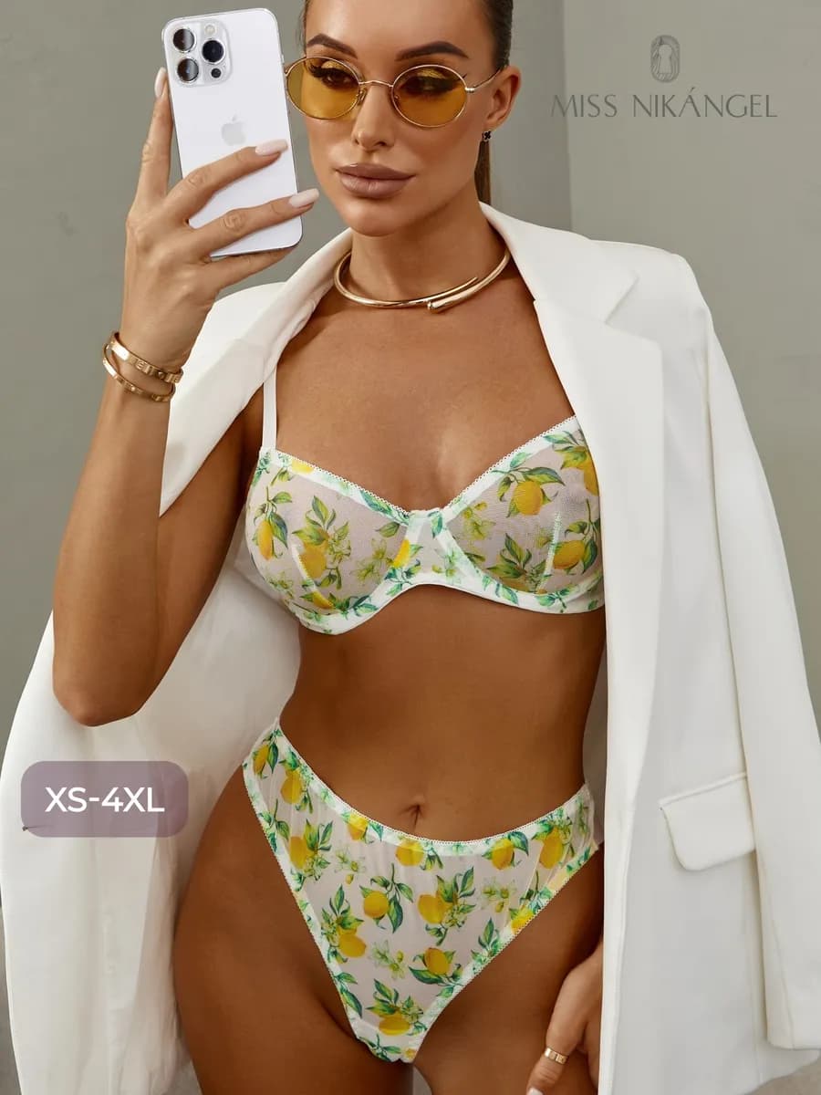 Нижнее белье комплект сетка