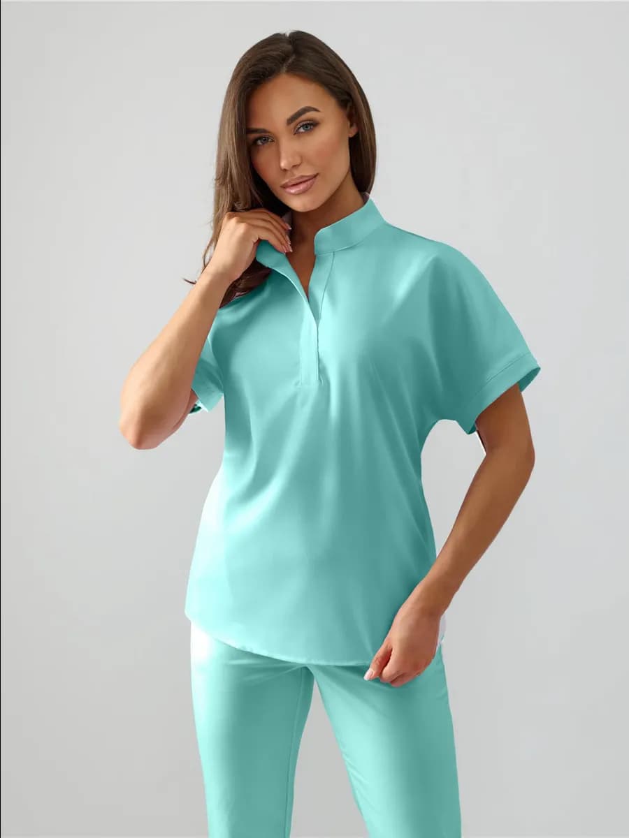 Медицинский костюм стрейч хирургический с брюками