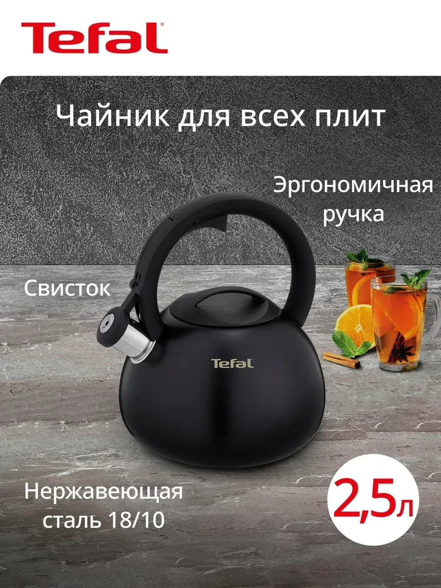 Чайник со свистком Kettle induction N4180417, для всех плит