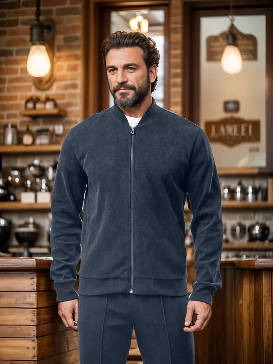 Костюм повседневный спортивный на молнии двойка