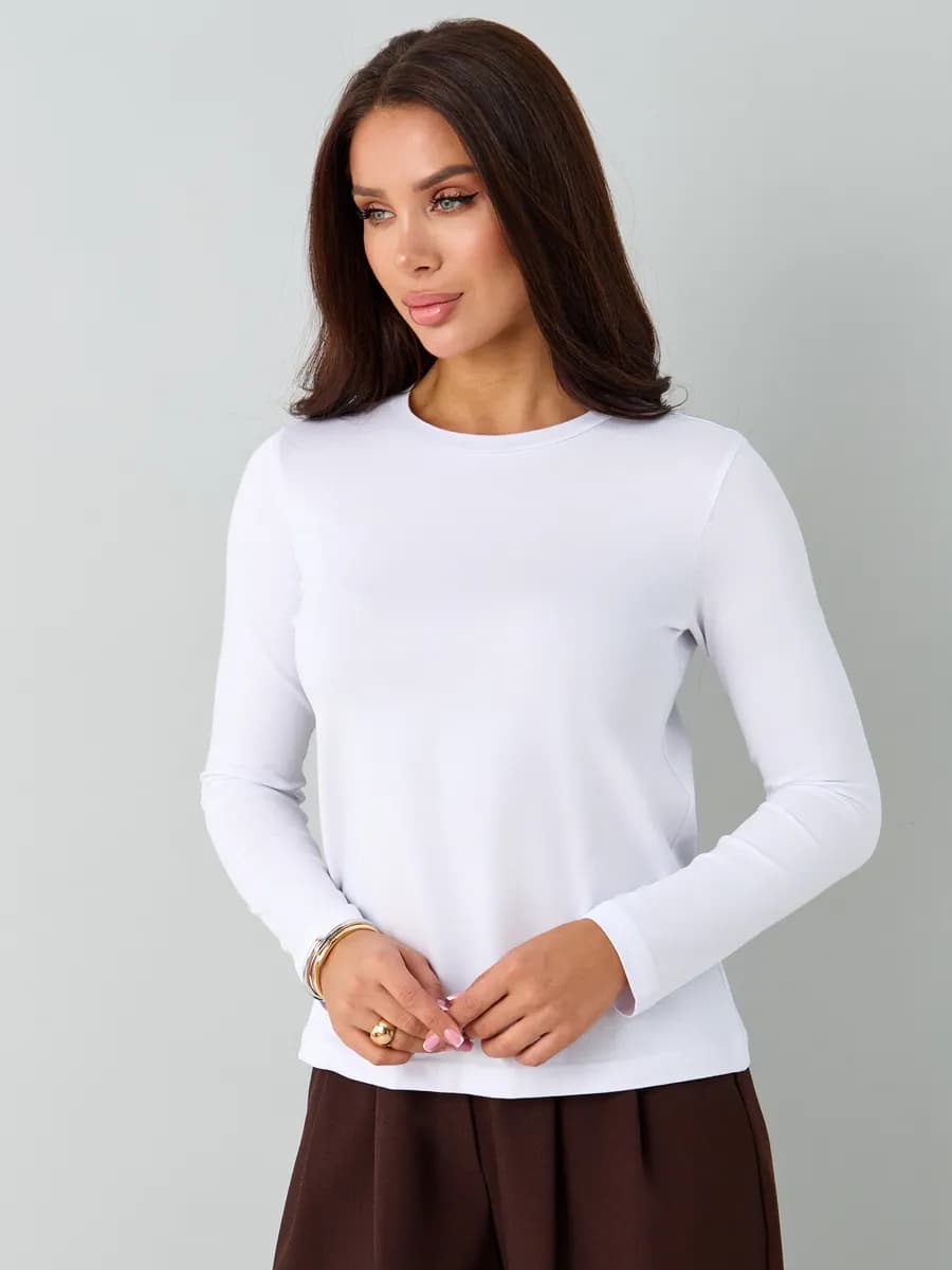 Лонгслив базовый