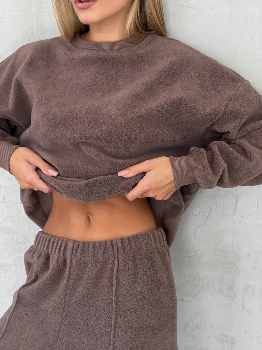 Спортивный костюм теплый плюшевый