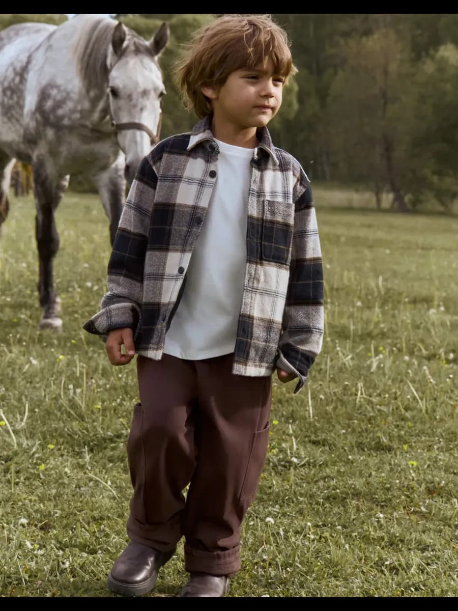 Утеплённые брюки Balloon с карго-карманами на флисе