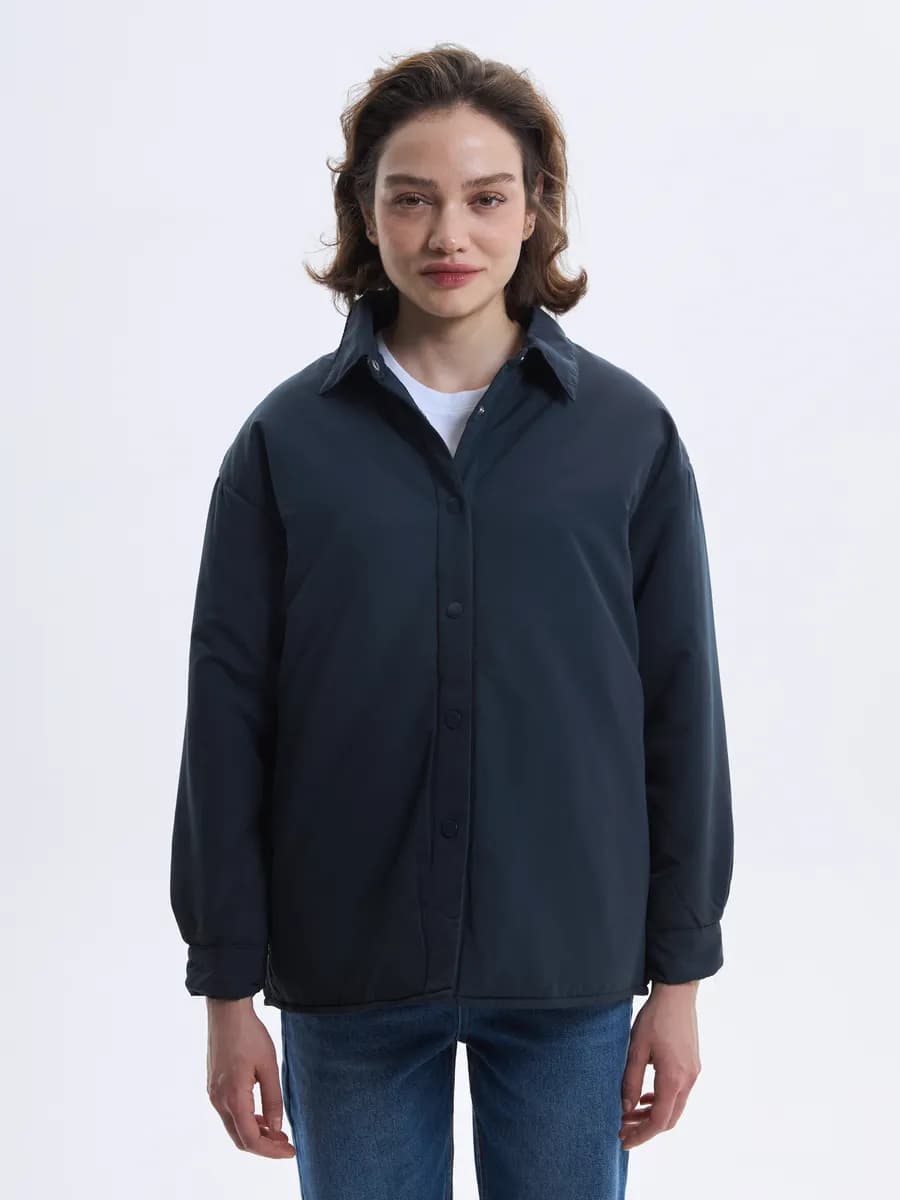 Куртка рубашечного кроя
