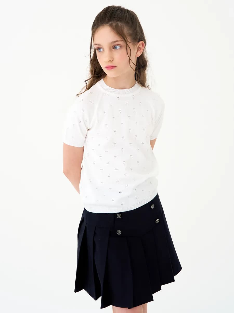 Джемпер в школу трикотажный