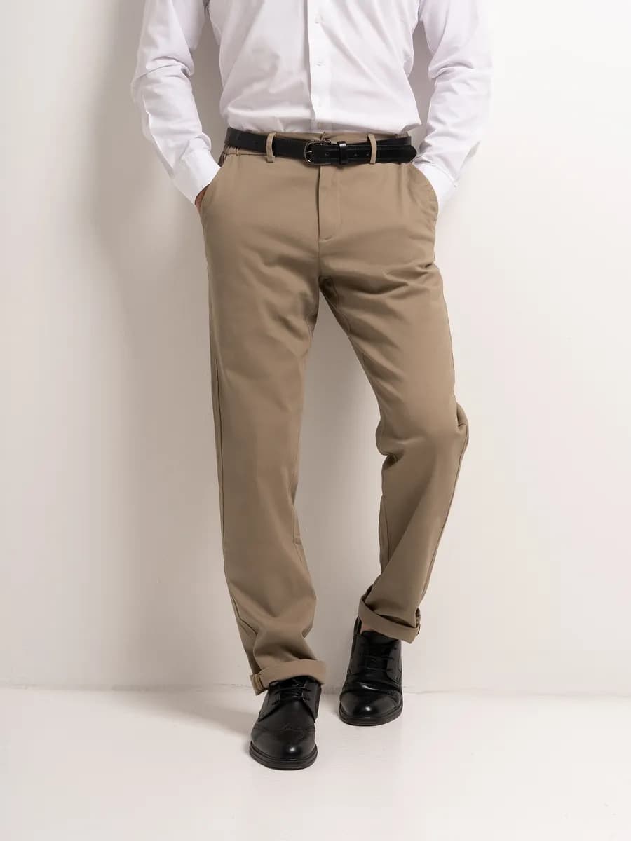 Брюки классические чиносы прямые