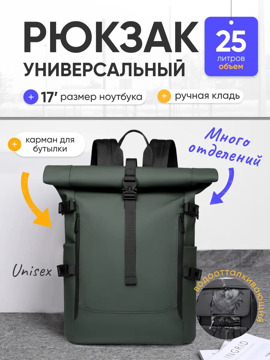 Городской рюкзак повседневный универсальный