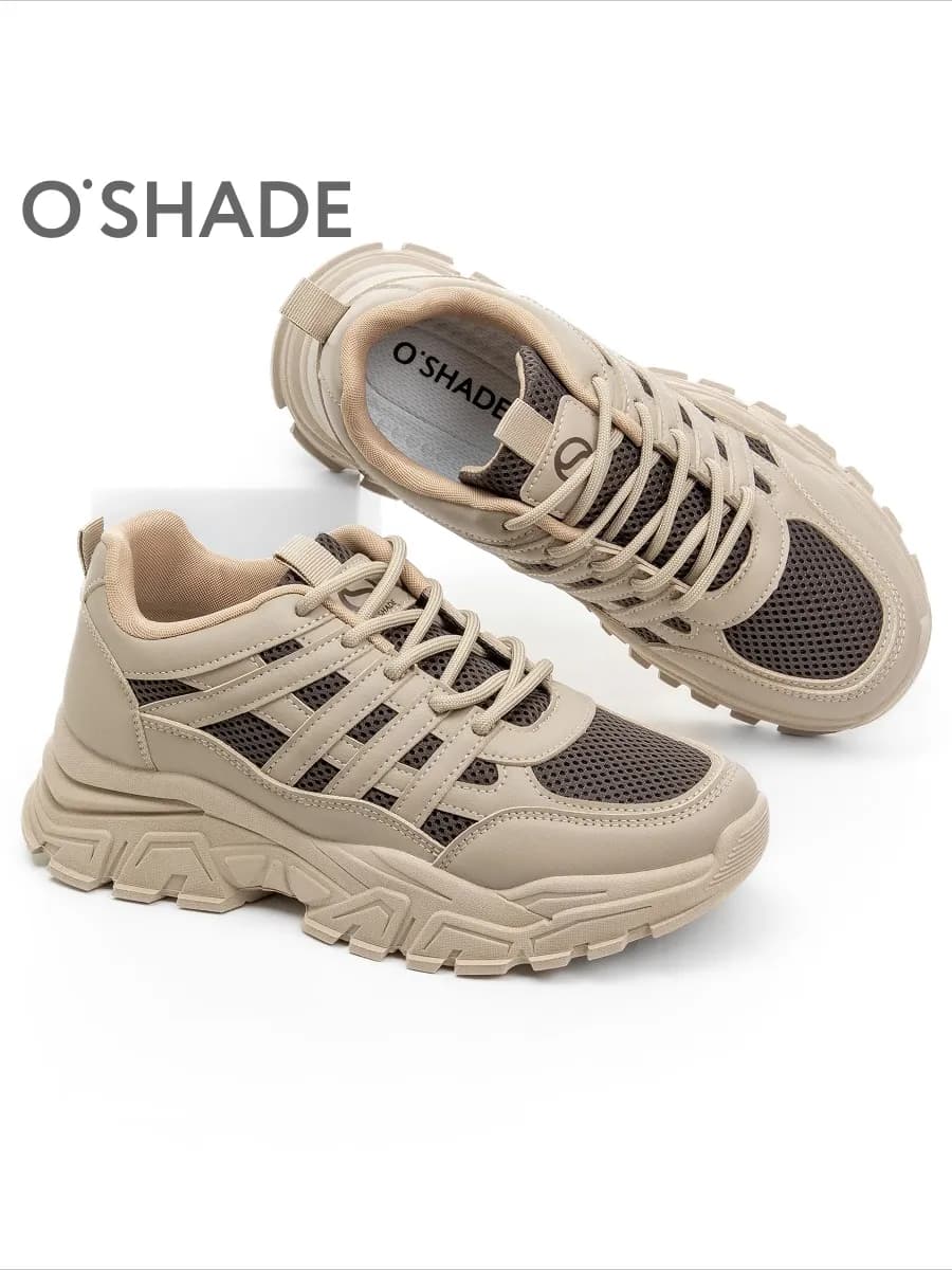 O'SHADE Кроссовки женские на высокой подошве - фото 1