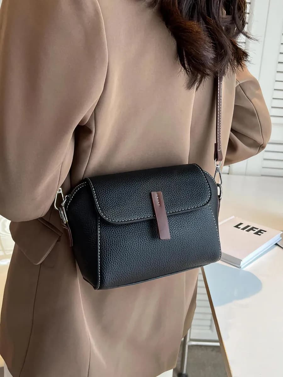 Сумка маленькая кросс боди через плечо кожаная