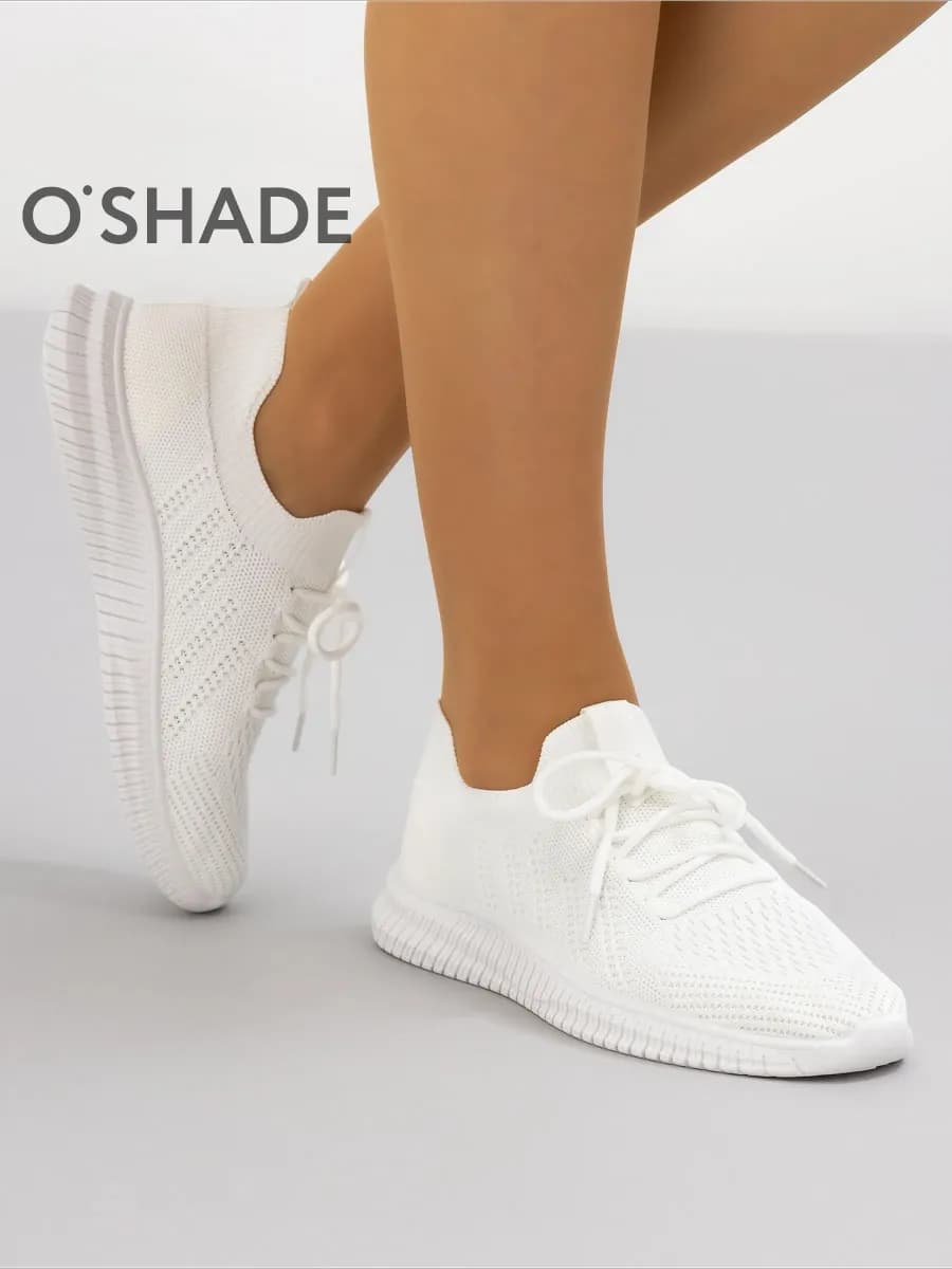 Дышащие текстильные кроссовки для фитнеса и зала - фото 1