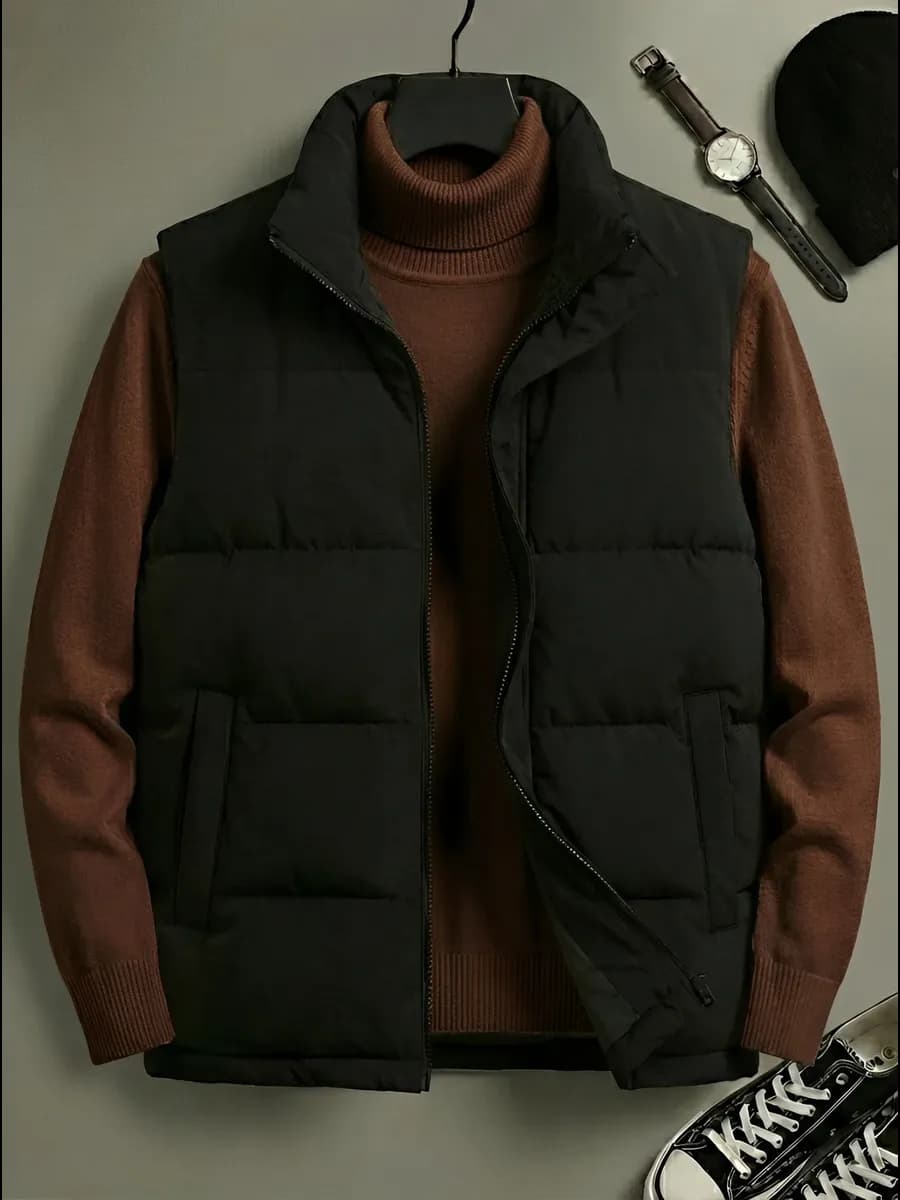 Жилет безрукавка демисезонная утепленная