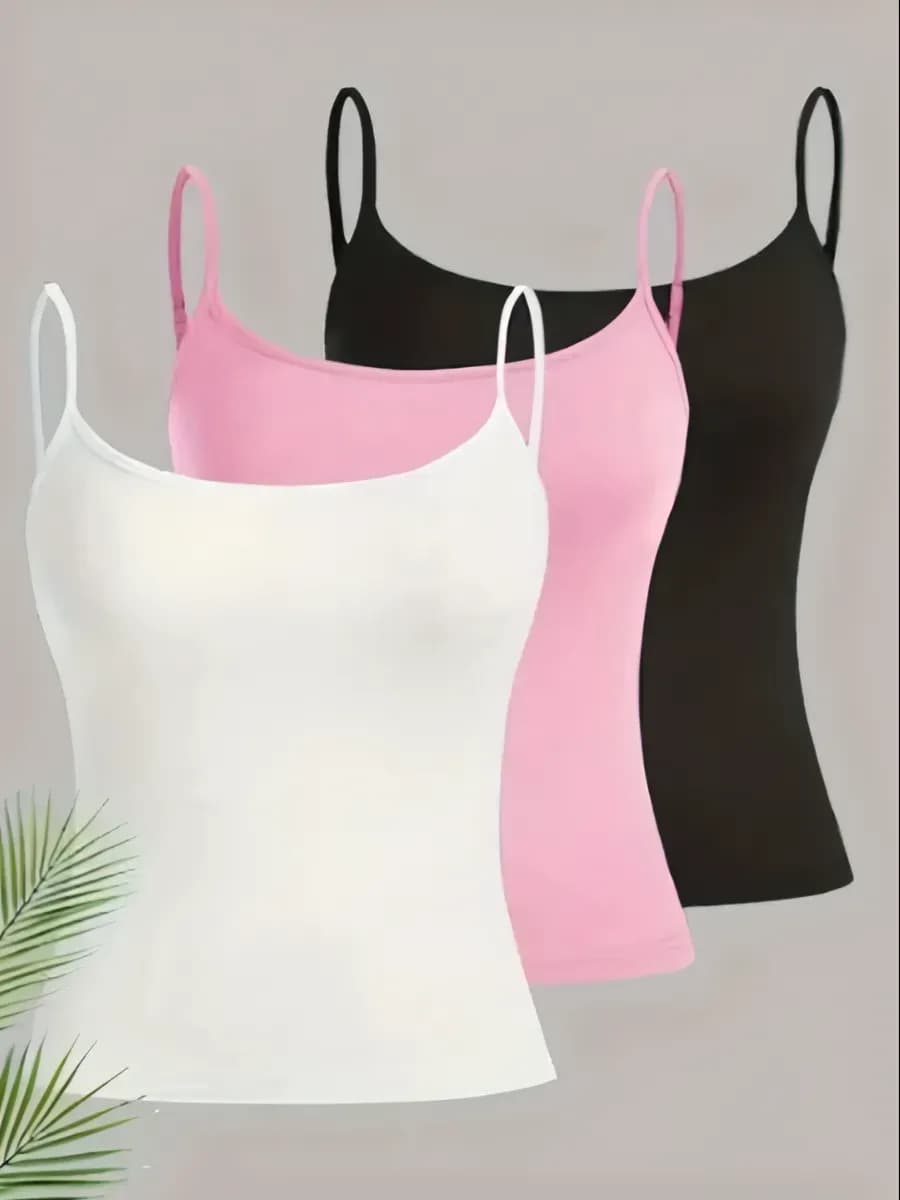 Майка скимс на бретельках