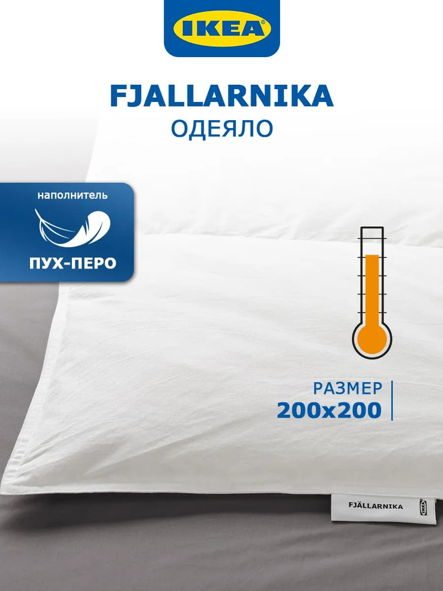 Одеяло FJALLARNIKA warm 200x200