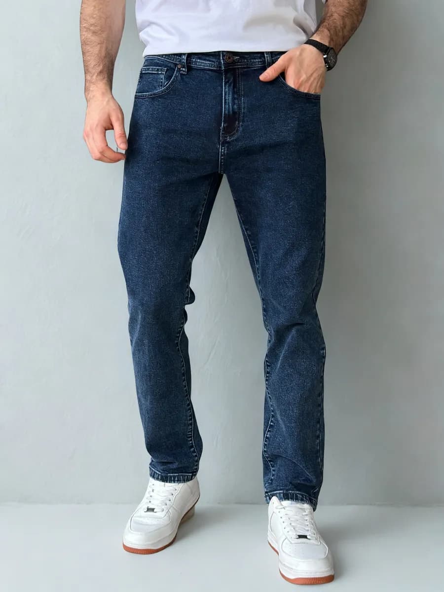 джинсы классические прямые