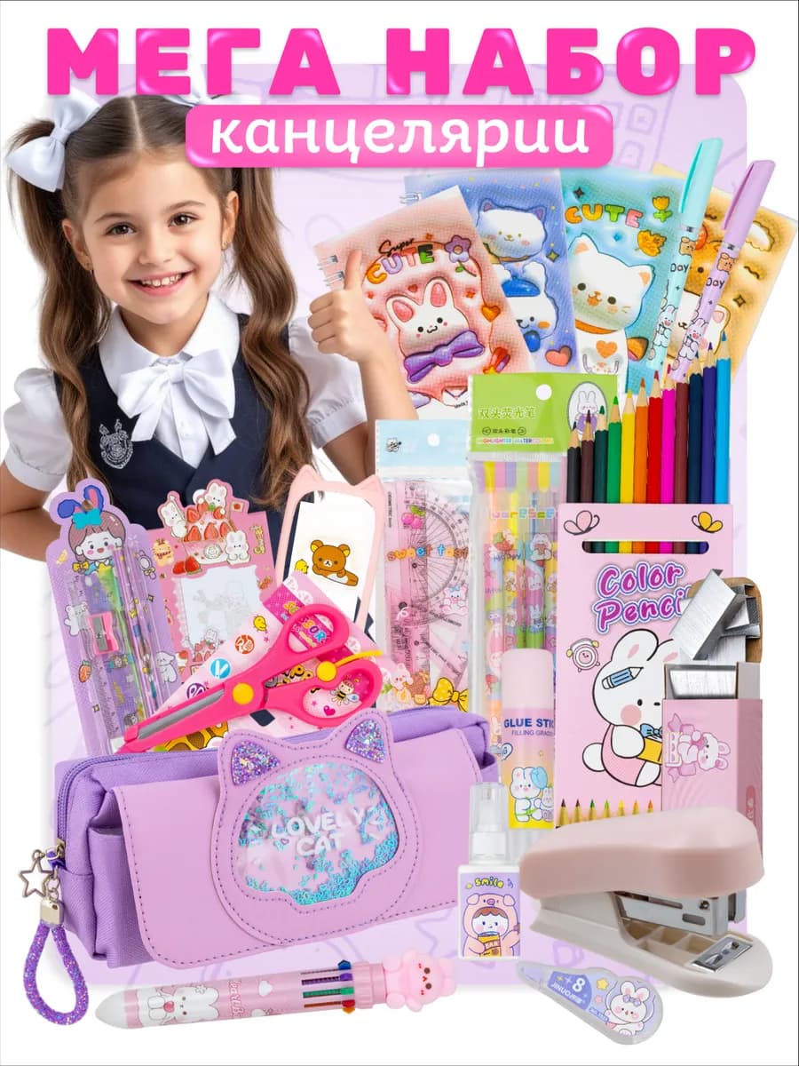 Канцелярский подарочный набор для школы