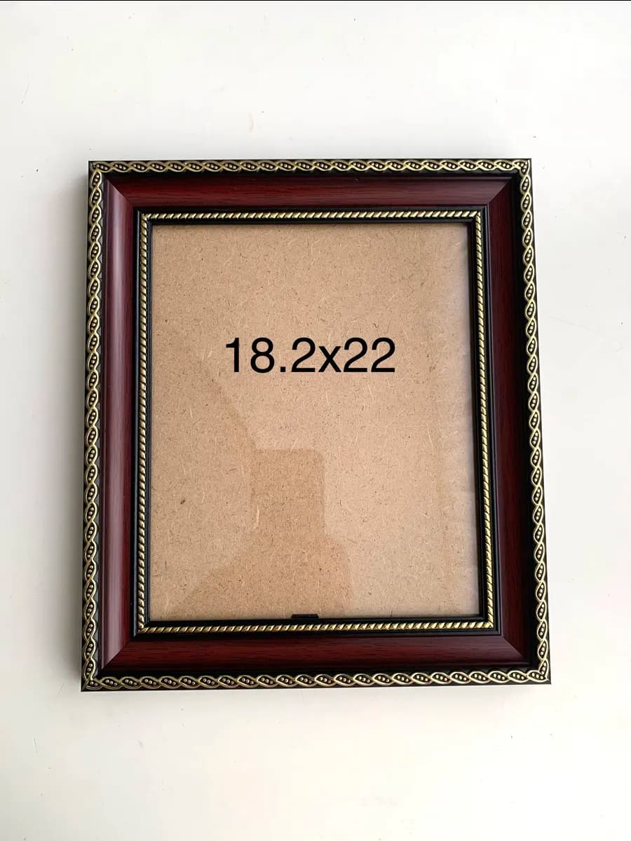 Фоторамка 18.2х22 см со стеклом