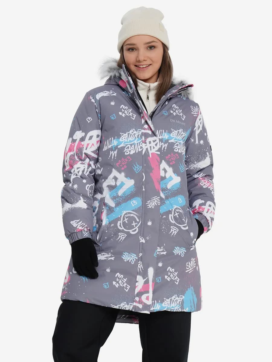 Куртка утепленная для девочек