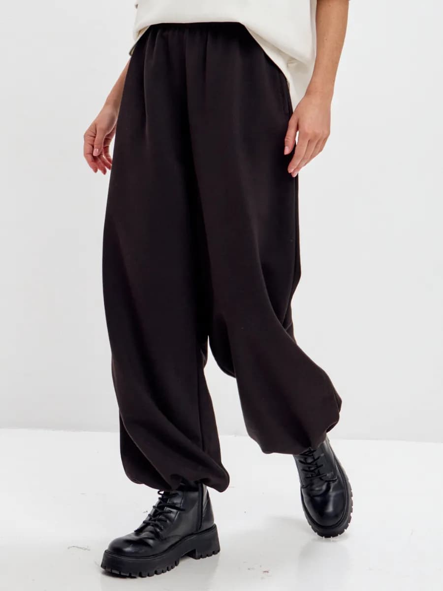 Спортивные штаны легкие широкие багги для танцев