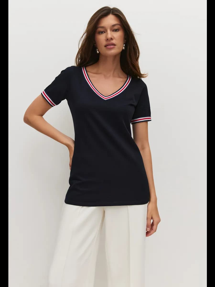 Футболка летняя длинная