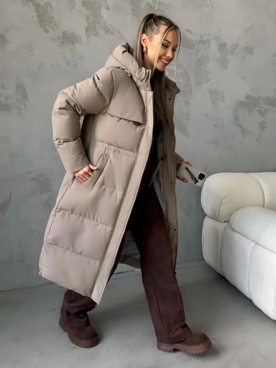 Пуховик женский зимний