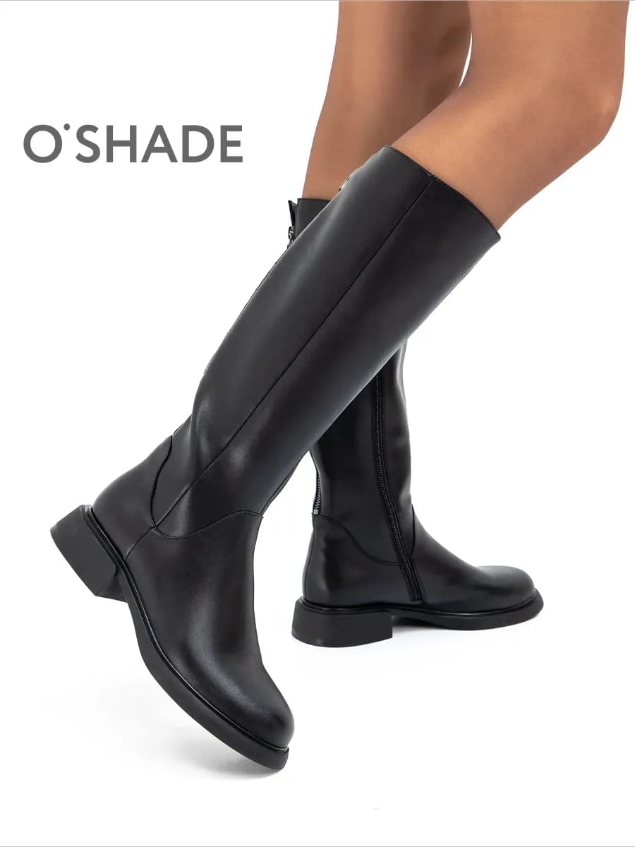 Сапоги женские демисезонные натуральная кожа