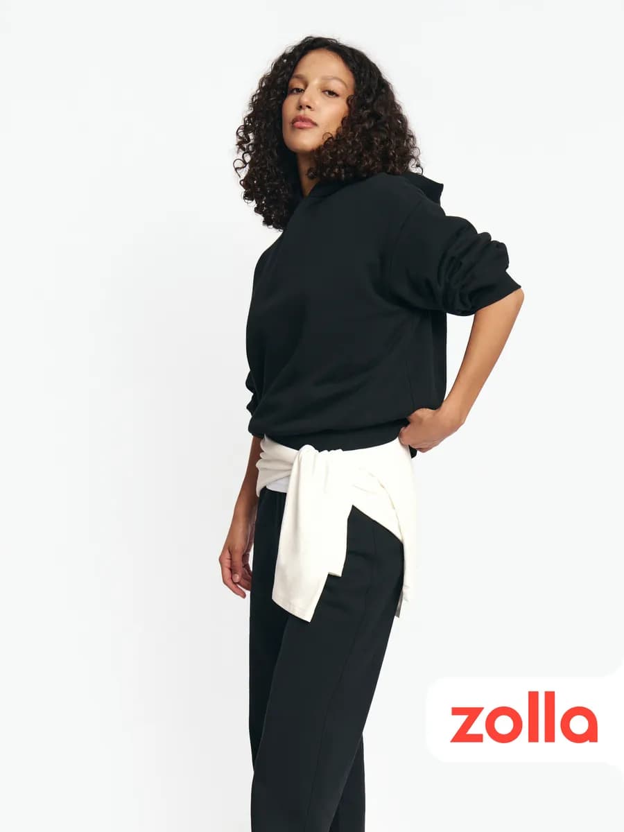 Женский тёплый худи с начёсом