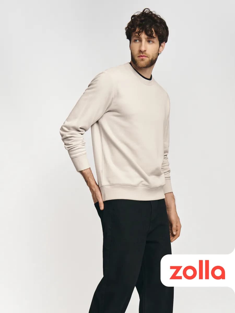 Мужской трикотажный свитшот