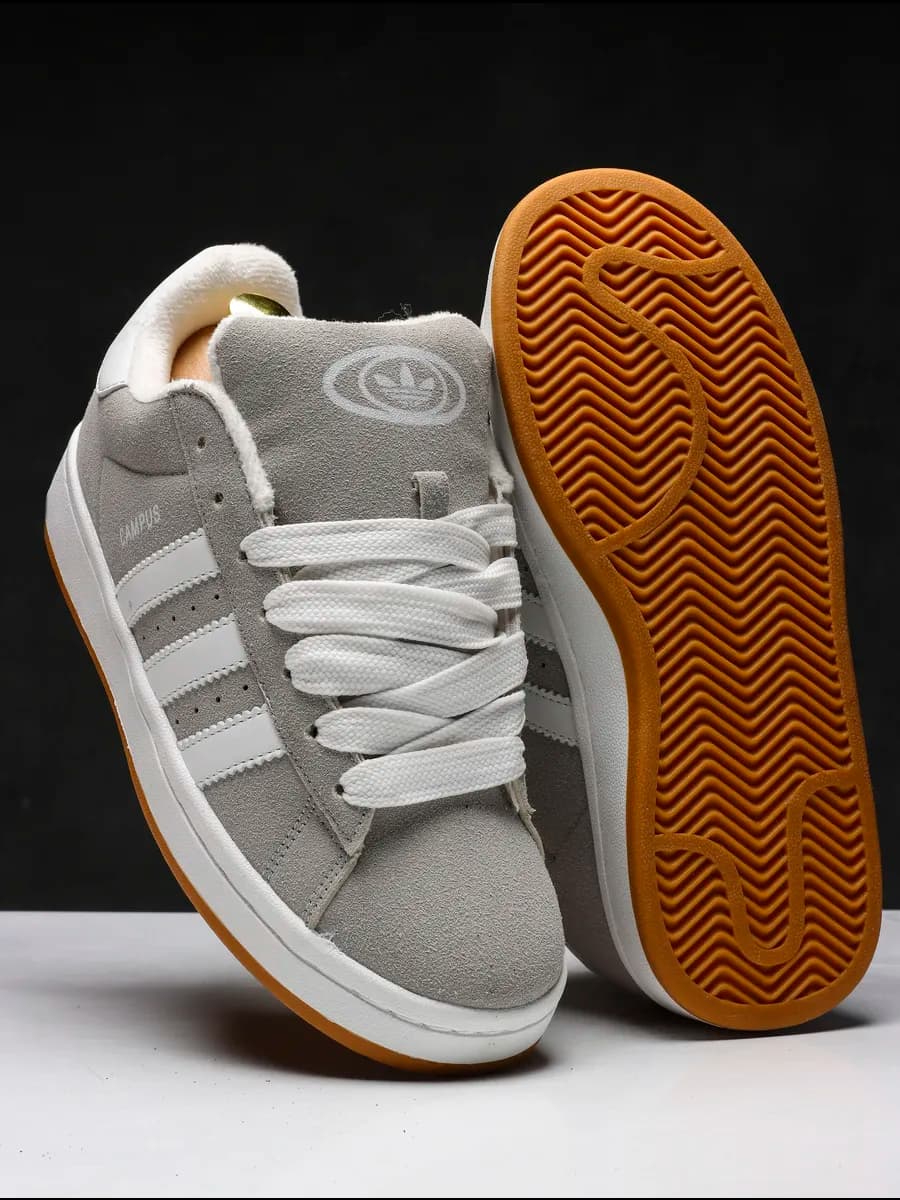 Кроссовки зимние кампусы с мехом