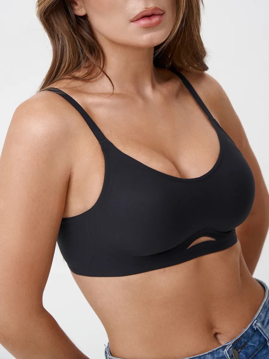 Бюстгальтер черный