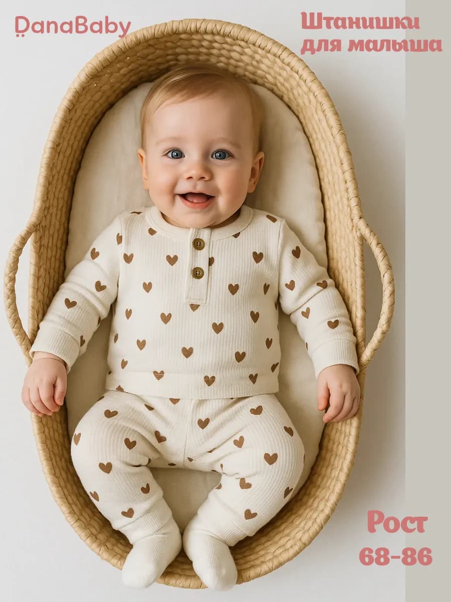 Штанишки для новорожденного малыша