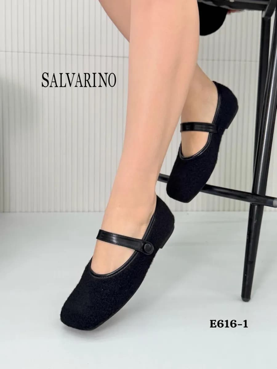 Меховые балетки мери джейн с квадратным носом мягкие