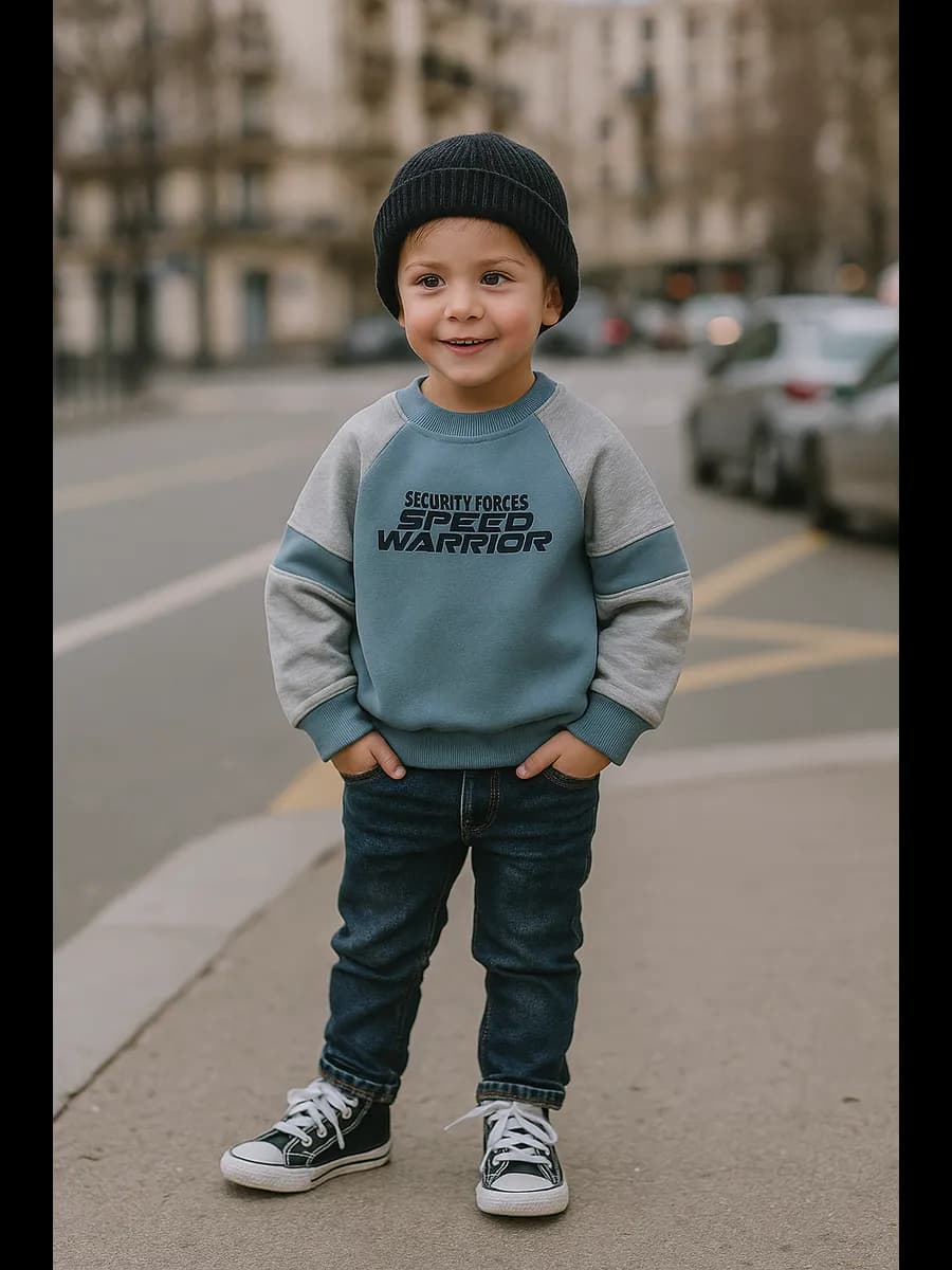 Толстовка с плотным начёсом