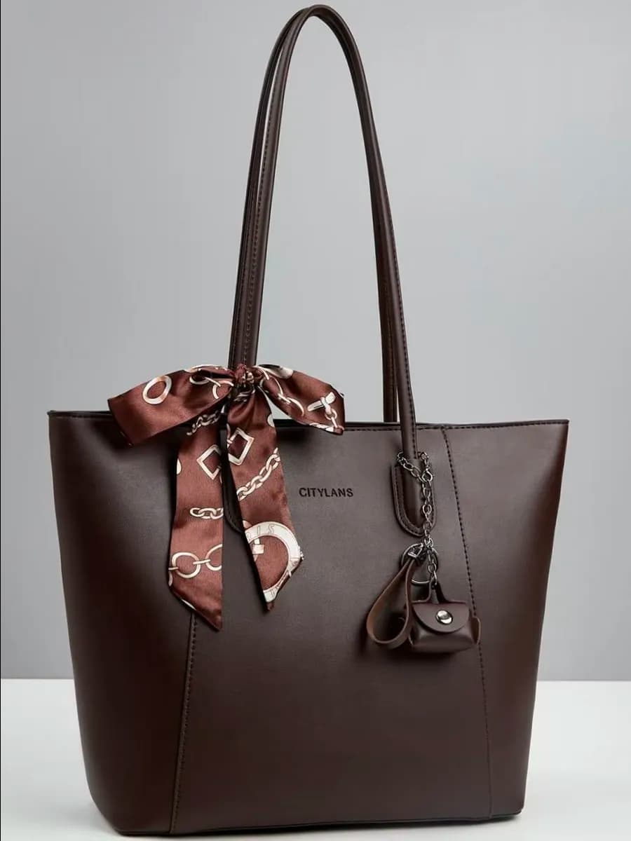 Сумка через плечо большая тоут