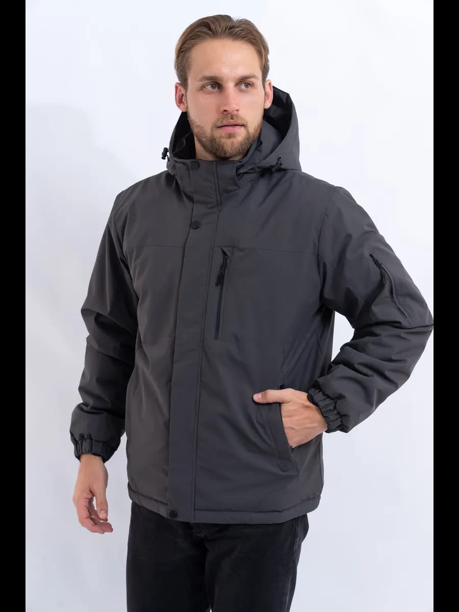 Куртка демисезонная с капюшоном