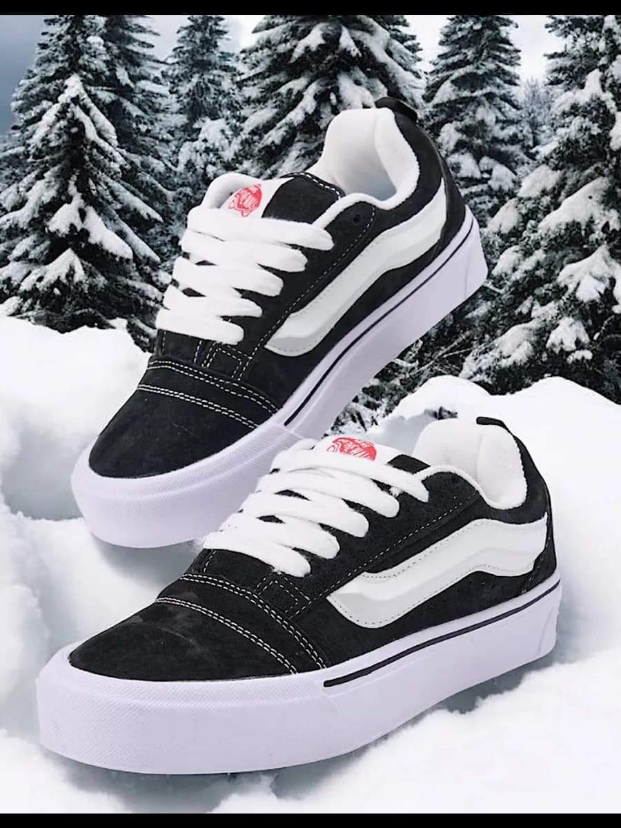 Кроссовки зимние мужские дутые с мехом