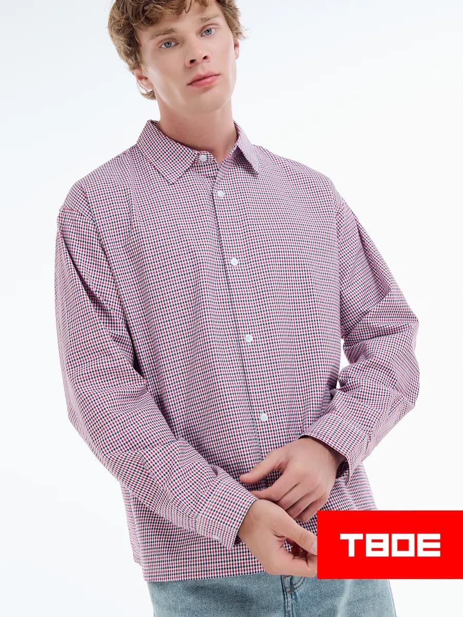 Классическая рубашка в клетку