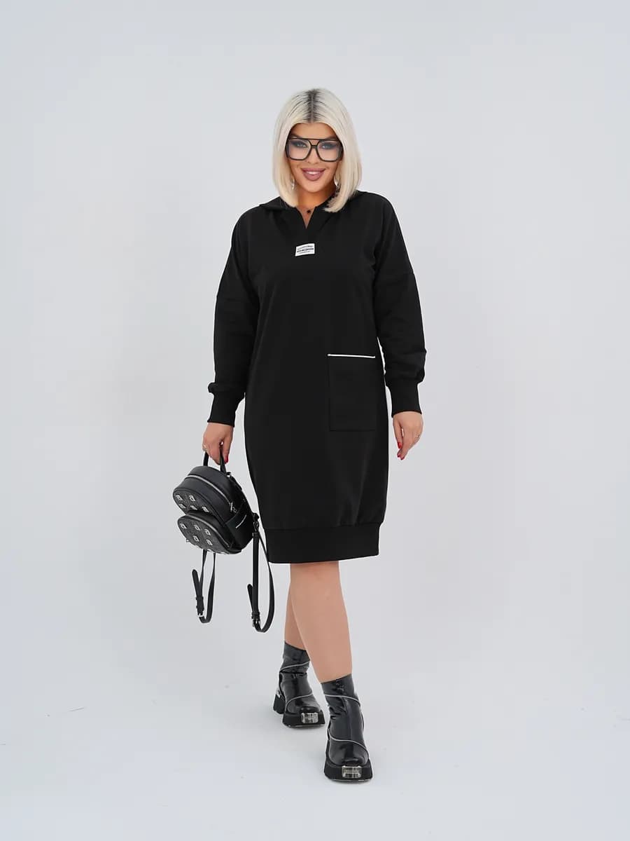 Женское платье-худи