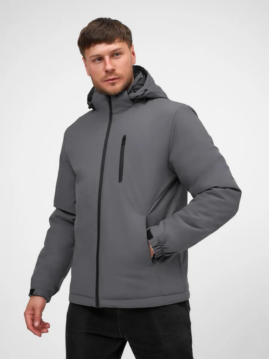 Куртка ветровка демисезонная с капюшоном