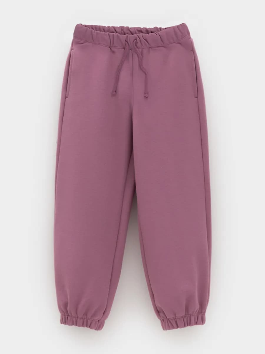 Трикотажные брюки для девочки, хлопок