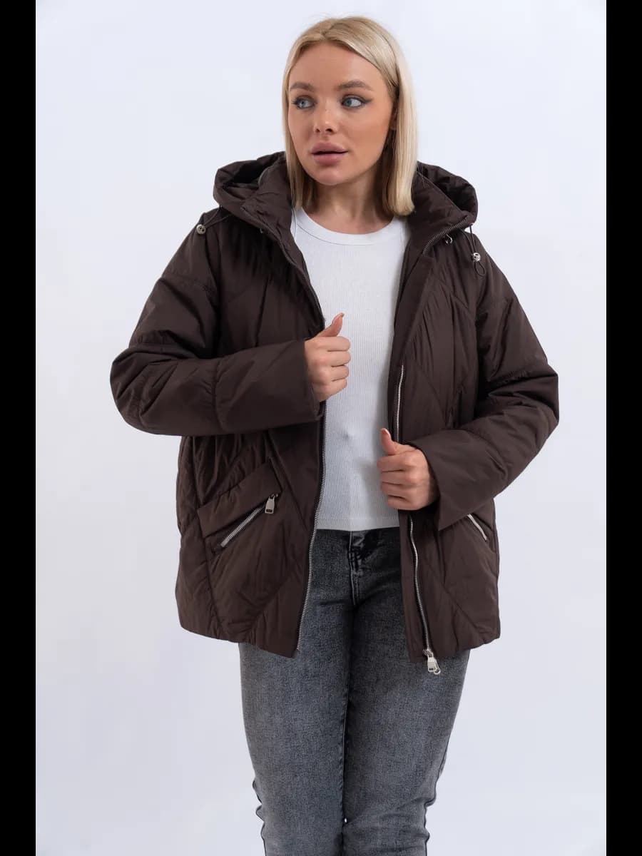 Куртка демисезонная с капюшоном