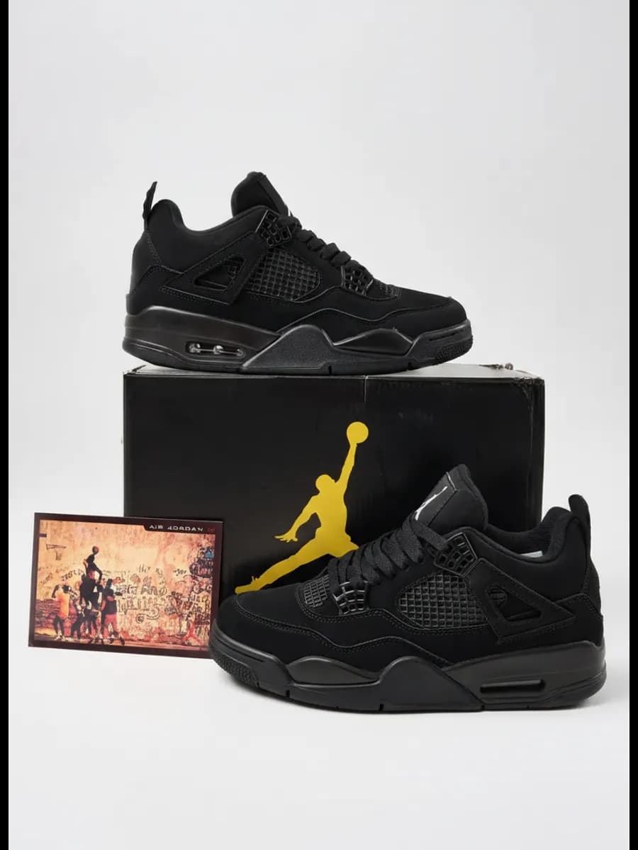 Кроссовки джорданы Air Jordan 4 retro спортивные