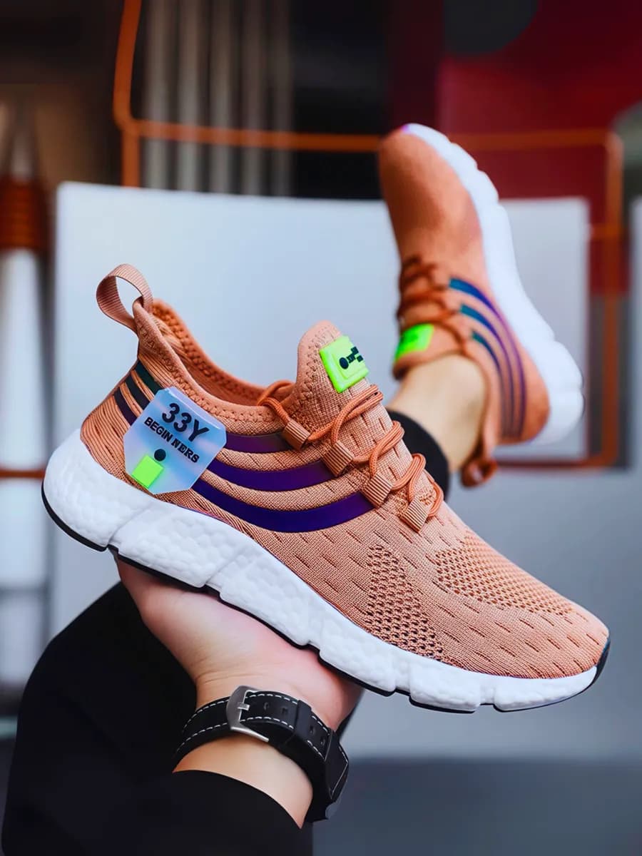 Кроссовки для бега в сетку